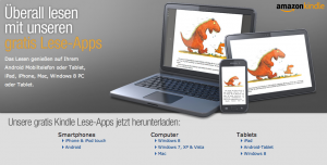 Kostenlose kindle Lese-Apps für ebooks aus dem kindle store